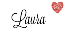 Schriftzug Laura